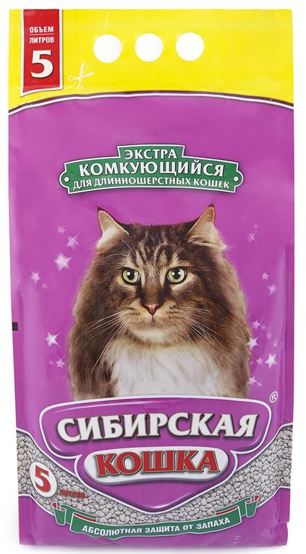 Наполнитель комкующийся Экстра 7 л