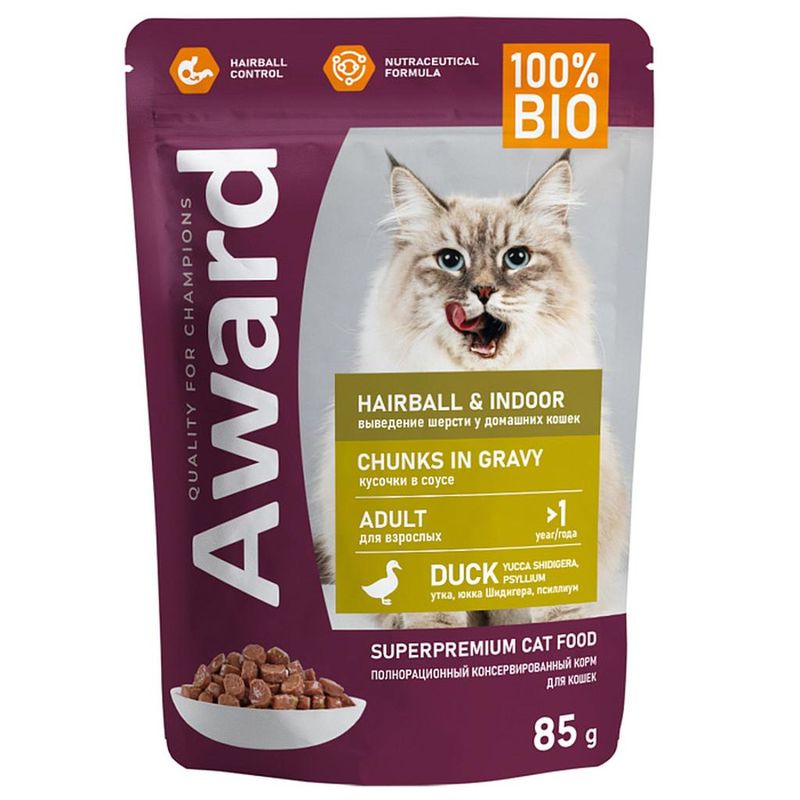 Hairball & Indoor 85 гр