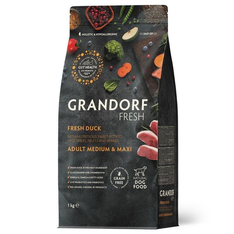 Med&Maxi Duck&Sweet Potato 1 кг