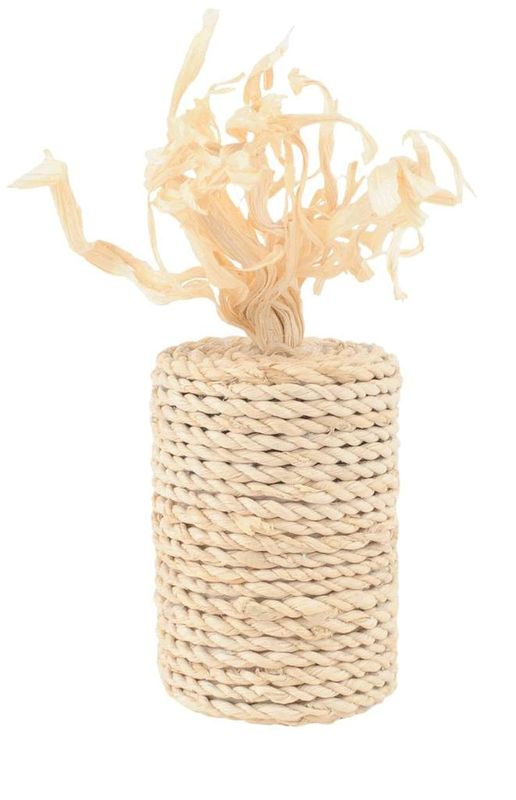 Игрушка для кошек из кукурузных листьев «Бобина» 11 см