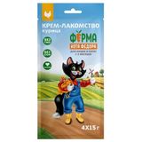 Ферма Кота Крем-лакомство для кошек и котят из курицы 15 гр х 4 шт