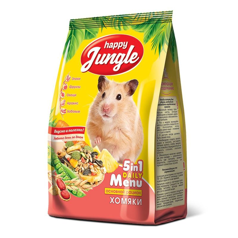 Корм для хомяков 900 гр