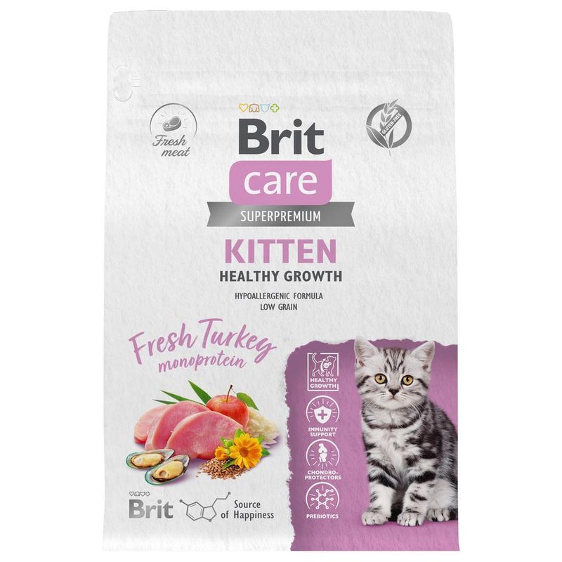 Superpremium Kitten Healthy Growth 400 гр