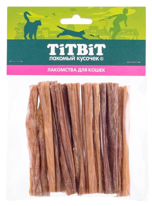 Кишки говяжьи для кошек, мягкая упаковка 32 гр