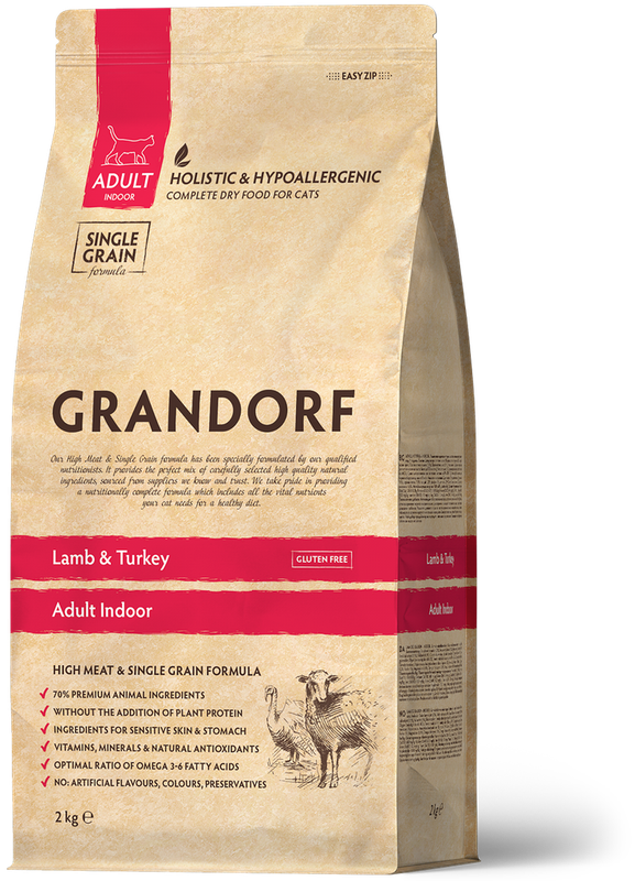 Adult Indoor Lamb & Turkey 2 кг
