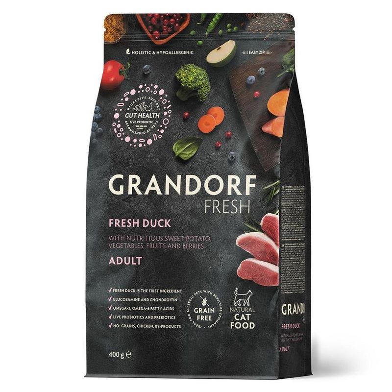 Cat ADULT Duck&Sweet Potato 400 гр