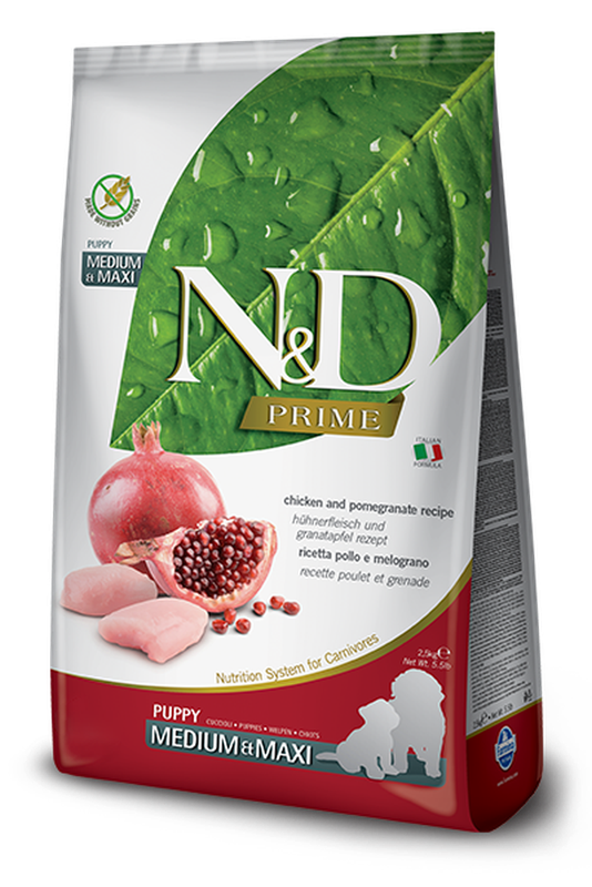 Prime Dog Chicken & Pomegranate Puppy Medium & Maxi 2,5 кг
