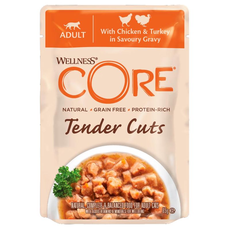 CORE Tender Cuts Chicken & Turkey 85 гр