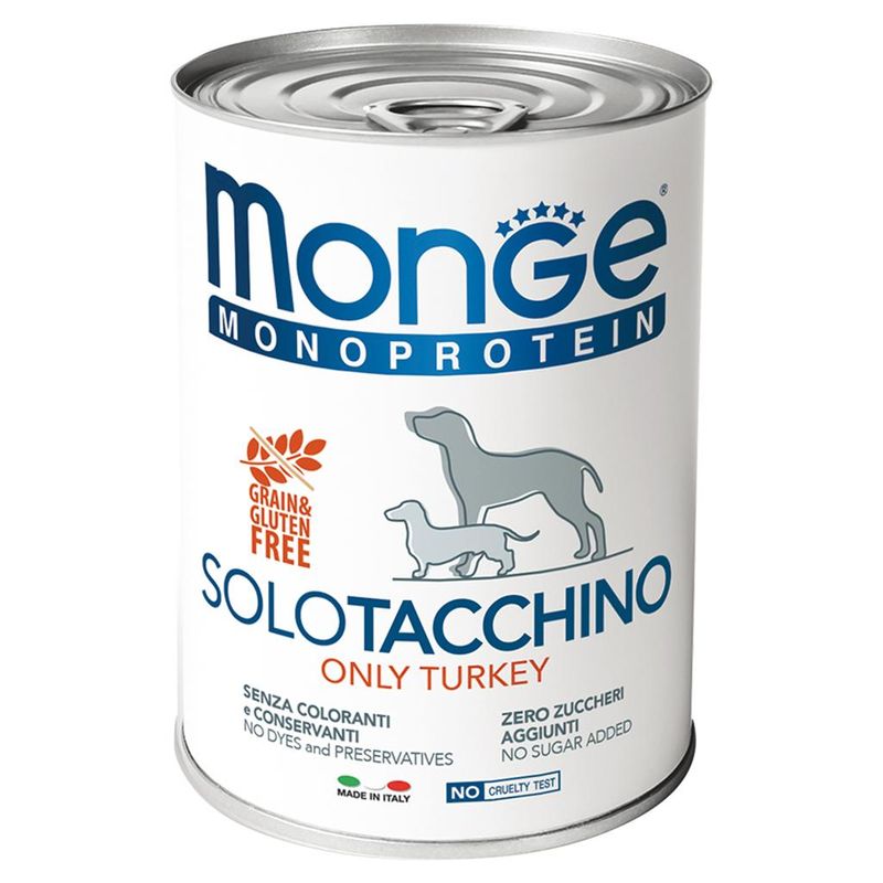 Monge Dog Monoproteico Solo Turkey 400 гр
