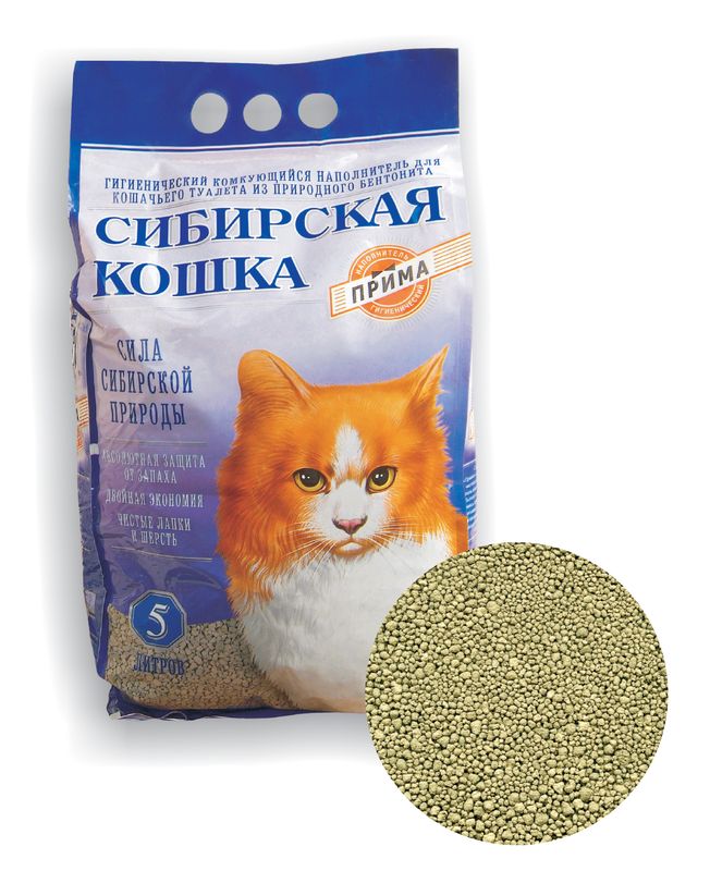 Наполнитель комкующийся Прима 10 л