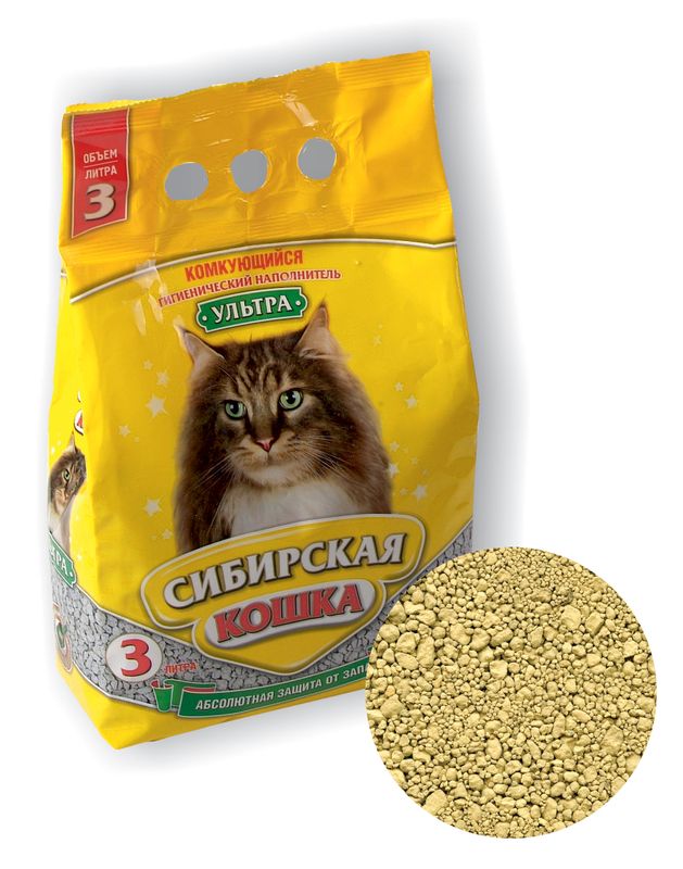 Наполнитель комкующийся "Ультра" PRESTIGE 5л